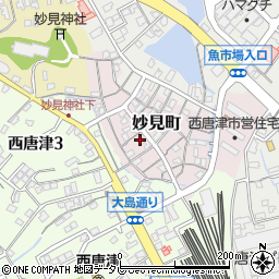佐賀県唐津市妙見町7109周辺の地図