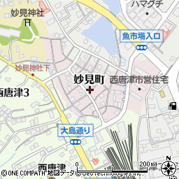 佐賀県唐津市妙見町7132周辺の地図