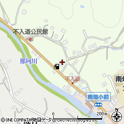 福岡県那珂川市不入道296周辺の地図