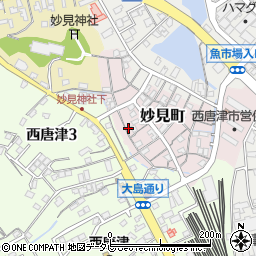 佐賀県唐津市妙見町7090周辺の地図