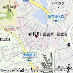 佐賀県唐津市妙見町7129周辺の地図