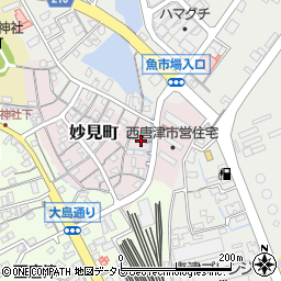 佐賀県唐津市妙見町7182-90周辺の地図