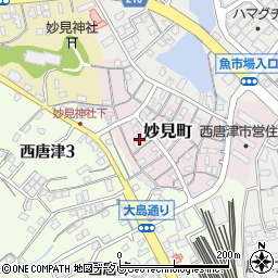 佐賀県唐津市妙見町7088周辺の地図