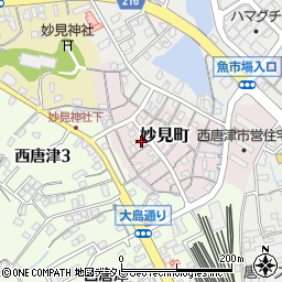 佐賀県唐津市妙見町7085周辺の地図