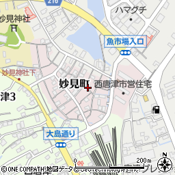 佐賀県唐津市妙見町7127周辺の地図