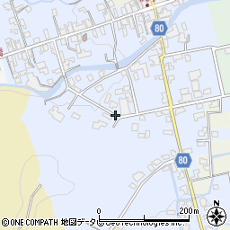 福岡県朝倉市秋月285周辺の地図