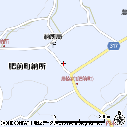佐賀県唐津市肥前町納所丁-589周辺の地図