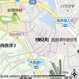 佐賀県唐津市妙見町7114周辺の地図