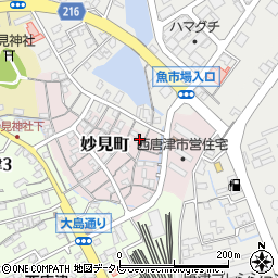 佐賀県唐津市妙見町7167周辺の地図