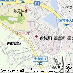 佐賀県唐津市妙見町7073周辺の地図