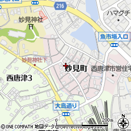 佐賀県唐津市妙見町7086周辺の地図