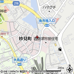 佐賀県唐津市妙見町7182-18周辺の地図