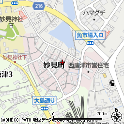 佐賀県唐津市妙見町7123-4周辺の地図