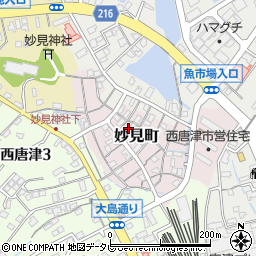 佐賀県唐津市妙見町7082周辺の地図