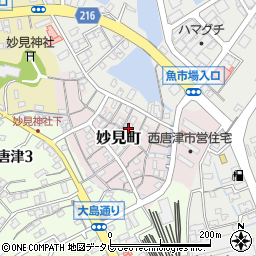 佐賀県唐津市妙見町7121周辺の地図