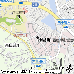 佐賀県唐津市妙見町7075周辺の地図