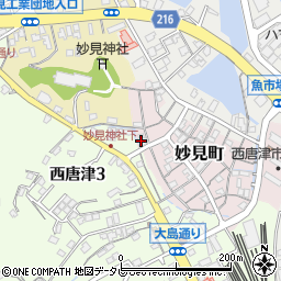 佐賀県唐津市妙見町7044周辺の地図