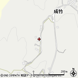 福岡県那珂川市成竹1070-4周辺の地図