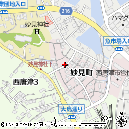 佐賀県唐津市妙見町7059周辺の地図