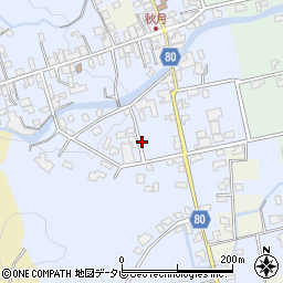 福岡県朝倉市秋月234-1周辺の地図