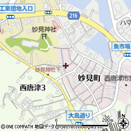 佐賀県唐津市妙見町7040周辺の地図