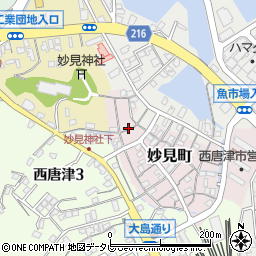 佐賀県唐津市妙見町7046周辺の地図