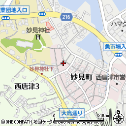 佐賀県唐津市妙見町7047周辺の地図