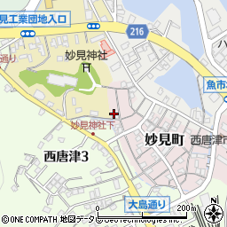 佐賀県唐津市妙見町7038周辺の地図