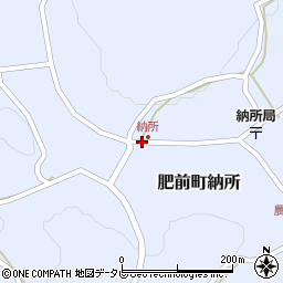 佐賀県唐津市肥前町納所丁-13-2周辺の地図