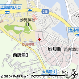 佐賀県唐津市妙見町7039周辺の地図