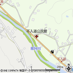 福岡県那珂川市不入道286周辺の地図