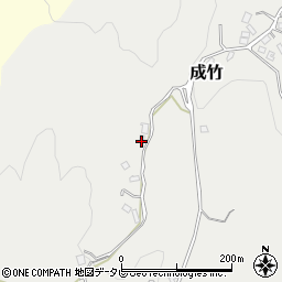 福岡県那珂川市成竹1053周辺の地図