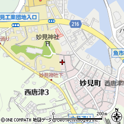 佐賀県唐津市妙見町7036周辺の地図