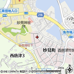 佐賀県唐津市妙見町7051-1周辺の地図