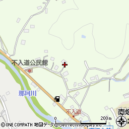 福岡県那珂川市不入道322周辺の地図