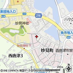佐賀県唐津市妙見町7054周辺の地図