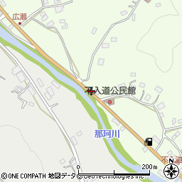 福岡県那珂川市不入道285周辺の地図