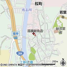 佐賀県唐津市桜町884-24周辺の地図