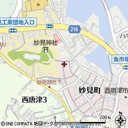 佐賀県唐津市妙見町7030周辺の地図
