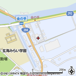 九電産業株式会社　玄海寮周辺の地図