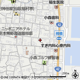 岡村塗装店周辺の地図