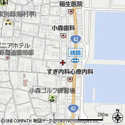 儀平桟橋店周辺の地図