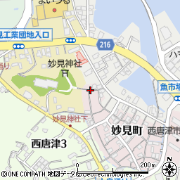 佐賀県唐津市妙見町7027周辺の地図