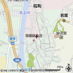 佐賀県唐津市桜町884-22周辺の地図