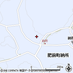 佐賀県唐津市肥前町納所丁-76周辺の地図