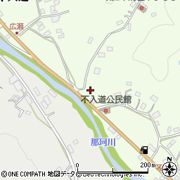 福岡県那珂川市不入道363-1周辺の地図