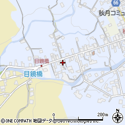 福岡県朝倉市秋月337-1周辺の地図
