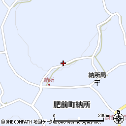 佐賀県唐津市肥前町納所丁-24周辺の地図