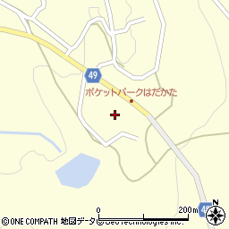 大田杵築線周辺の地図