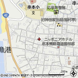 和歌山県東牟婁郡串本町串本1021-2周辺の地図